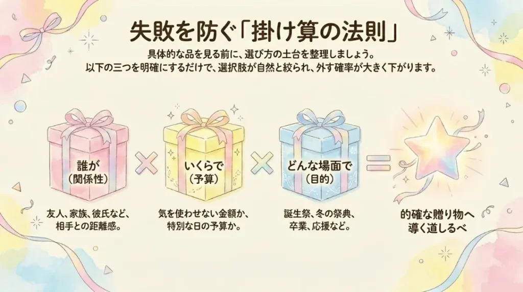中学生女子へのプレゼントの選び方のコツ