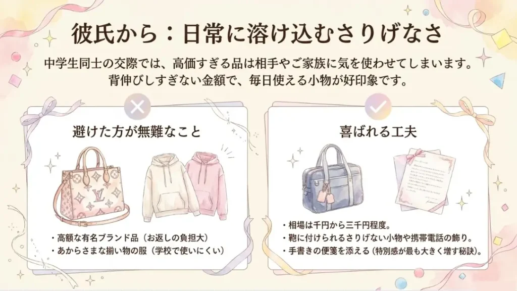 彼女が喜ぶおしゃれな贈り物