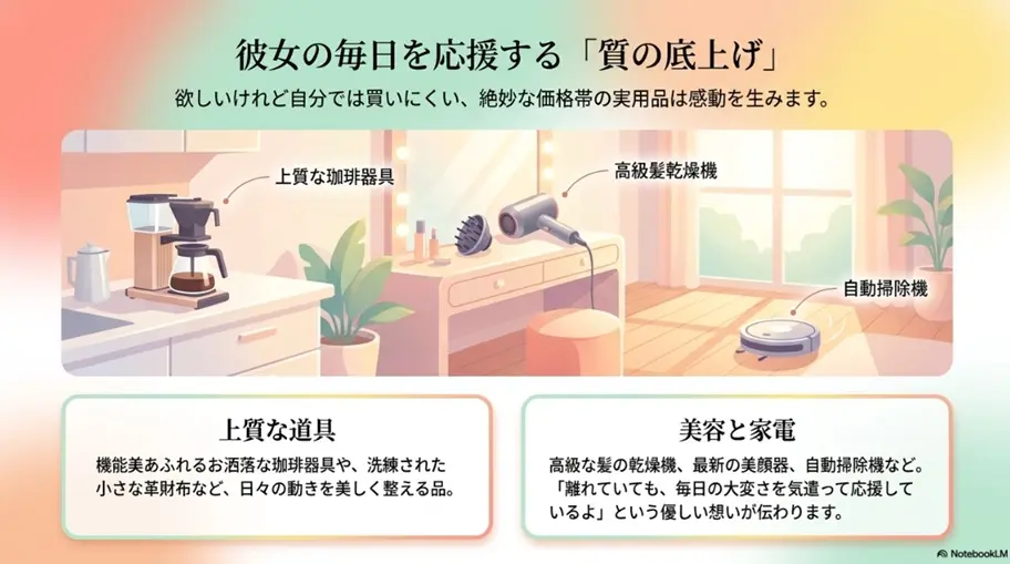 日々の生活を快適にする実用的な贈り物