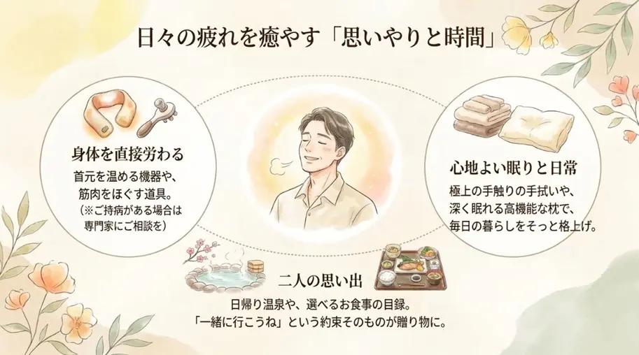 疲れを癒すリラックス・ヘルスケアアイテム